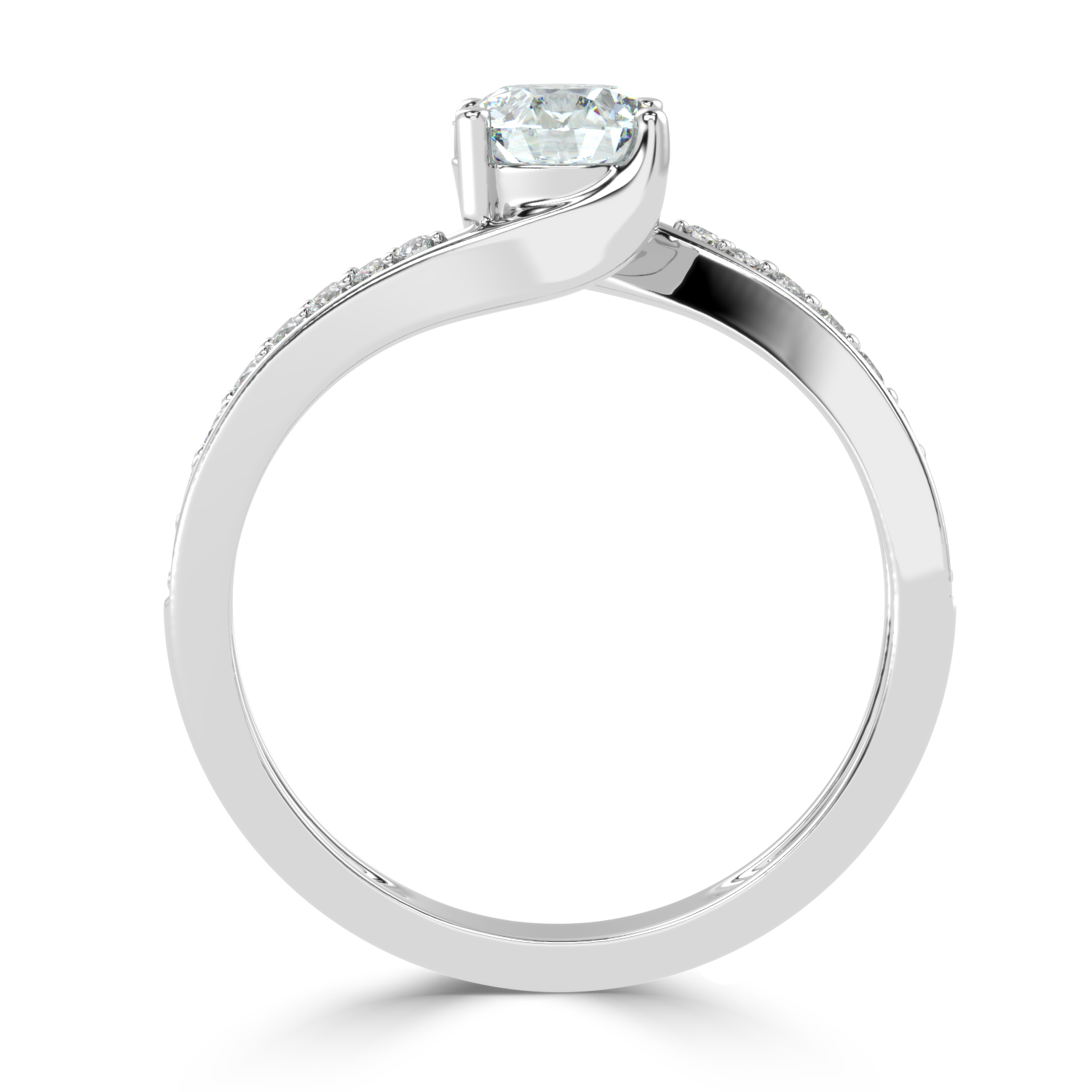 1.24 Carat G Color VS1 Clarity Diamond Studded Natural Diamond Ring.